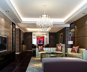 Deluxe modern living room 18105