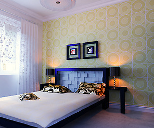Stylish style living room 1804
