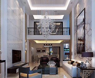 Stylish luxury home decoration - living room 6102