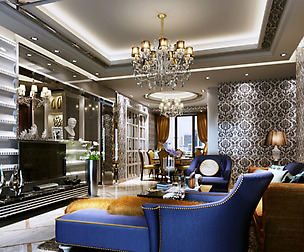 Stylish luxury home furnishings - living room 6148