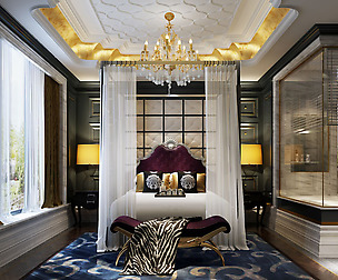 Luxury luxury home decoration - bedroom 6108