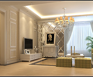 and simple Europe type living room 1709