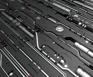 Sci-fi Floor Section KB018 (Kitbash À la carte)