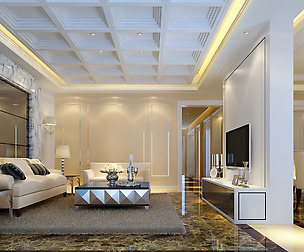 Fashion concise European living room 5168