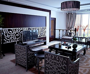 Fashionable Chinese vintage room restaurant 1814
