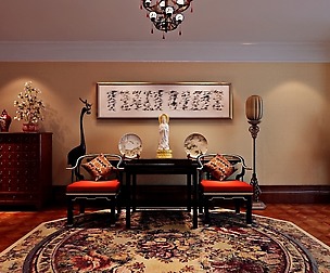 nable Chinese style and vintage dining room 1817