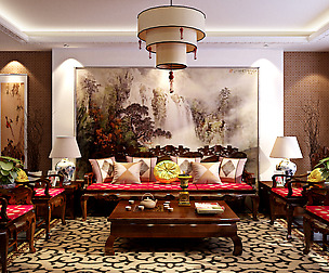 nable Chinese style and vintage dining room 1821