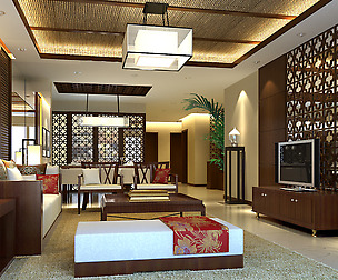 Fashionable Chinese vintage room restaurant 1834