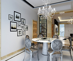 Modern fashion lounge restaurant 1812