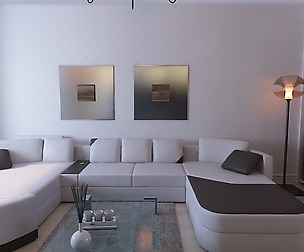 Modern style living room 1826