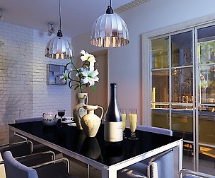 Modern style living room 1833