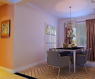 Modern style living room 1835