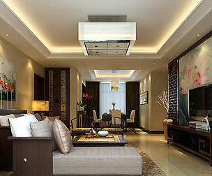 inese style fashionable vintage living room 1818