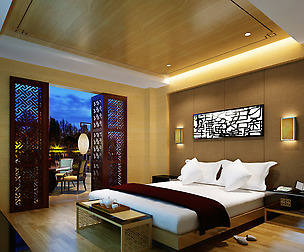 Stylish and welcoming bedroom 1807