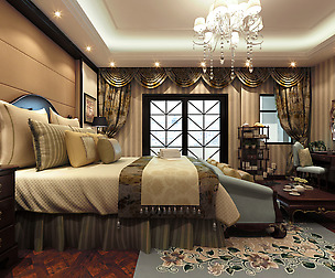 Stylish and welcoming bedroom 1811