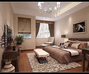 Stylish modern bedroom 1805