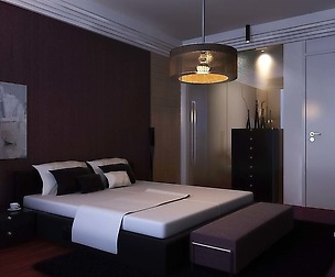 Stylish modern bedroom 1817
