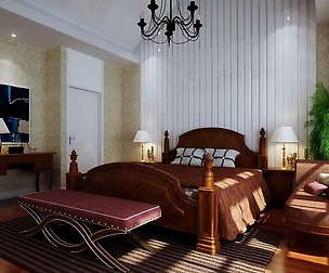 Pastoral bedroom 5106
