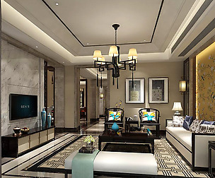 Stylish family living room design 27