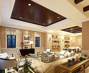 European-style living room design 07