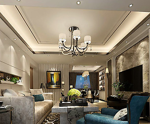 European-style living room design 08