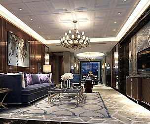 European-style living room design 13