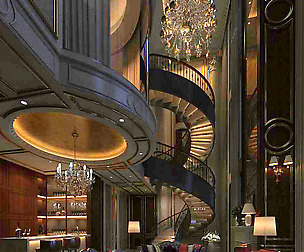 European-style living room design 16
