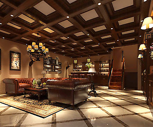 European-style living room design 28