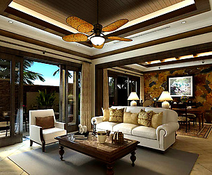 European-style living room design 30