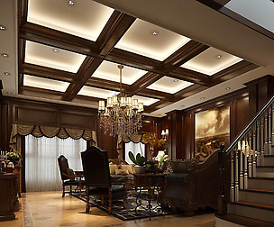 European-style living room design 32