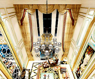 European-style living room design 41