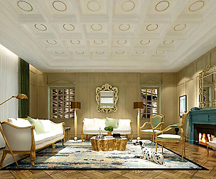 European-style living room design 72