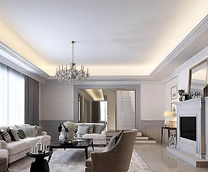 European-style living room design 75