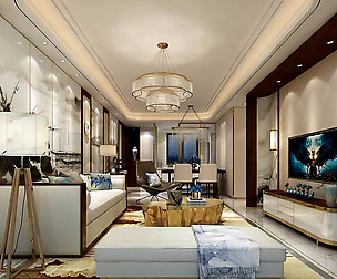 Stylish avant-garde living room design 139