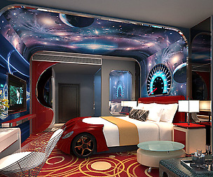 bedroom hotel suites designed a complete 09