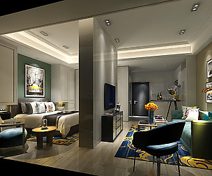 bedroom hotel suites designed a complete 86