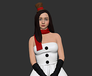 Snowman cute