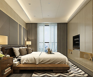 Deluxe master bedroom design  02