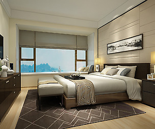 Deluxe master bedroom design  25