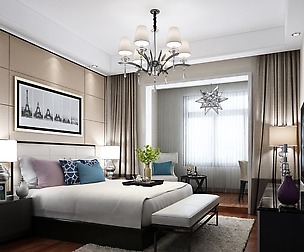 Deluxe master bedroom design  85