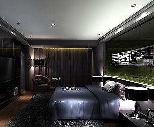 Deluxe master bedroom design  89