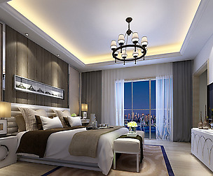 Deluxe master bedroom design  90
