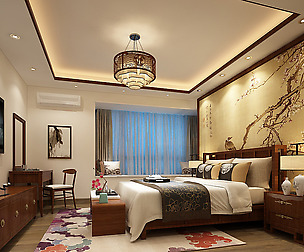 Deluxe master bedroom design  94