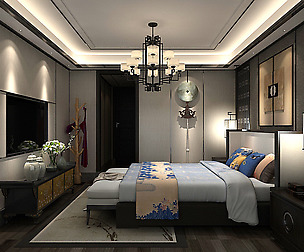 Deluxe master bedroom design  97