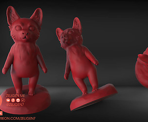 Corgi 3D print model
