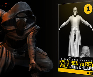 Kylo vs Rey En Vol.1: Suite and Helmet