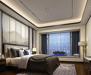 Deluxe master bedroom design  99