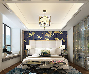 Deluxe master bedroom design  103