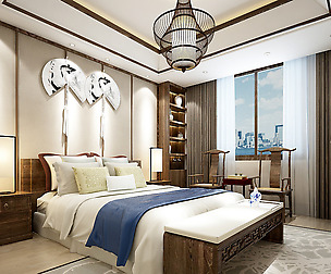 Deluxe master bedroom design  104
