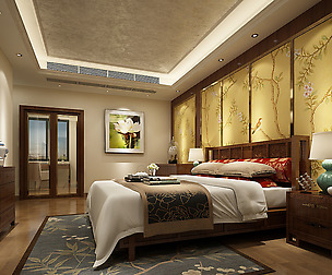 Deluxe master bedroom design  106